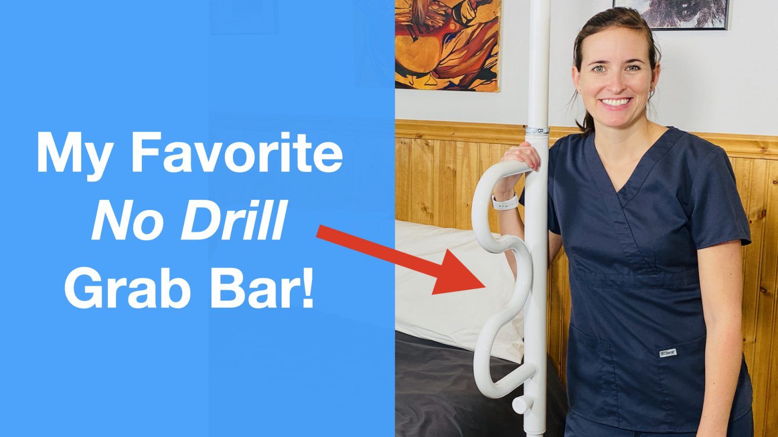 The Most Versatile No Drill Grab Bar - EquipMeOT